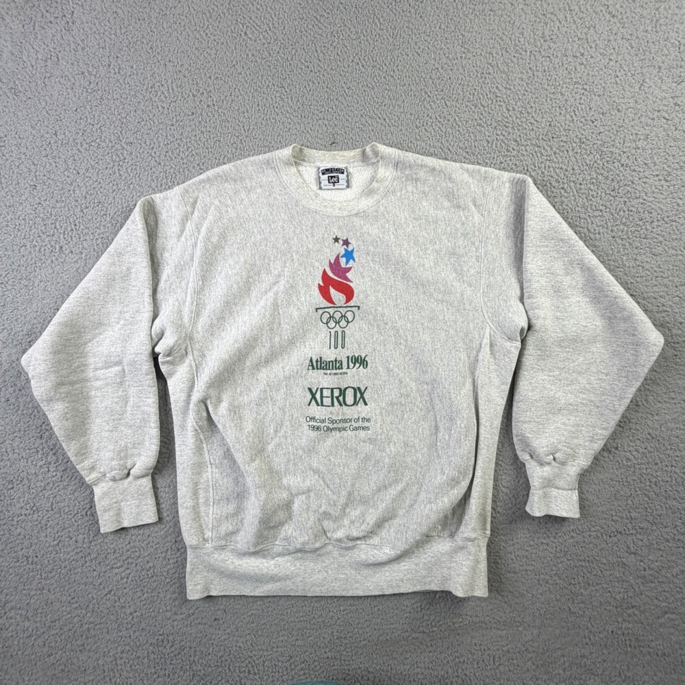 VTG Atlanta 1996 Summer Olympics Xerox Sweatshirt Lee Tag Made in USA Mens XL